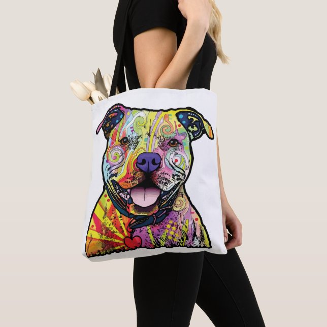 Dog lovers v01 tote bag (Close Up)