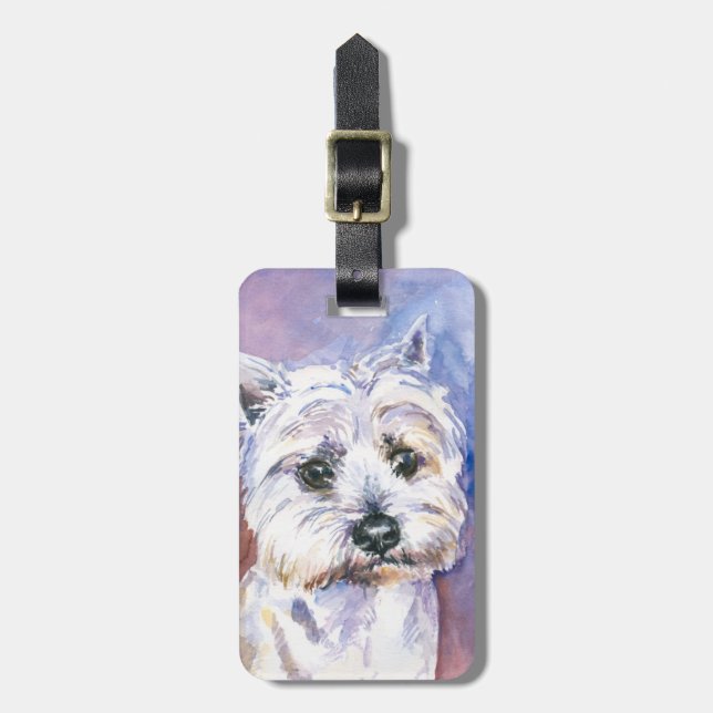 Dog Luggage Tag (Front Vertical)