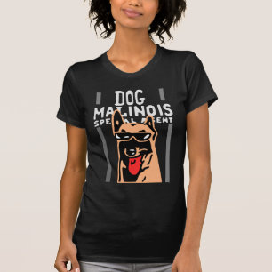 dog malinois special agent T-Shirt
