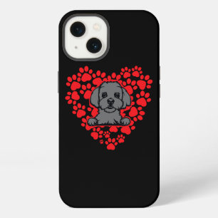Dog Maltese Lapdog Lovers Loveheart 3 iPhone 13 Case