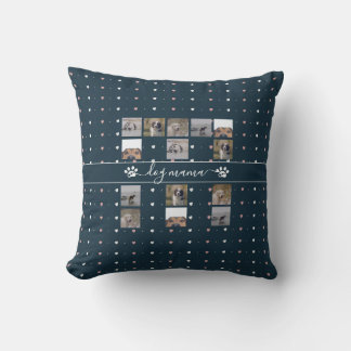 Dog Mama, 5 Photo Keepsake Cushion