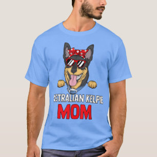 Dog Mama Puppy Mom Australian Kelpie T-Shirt