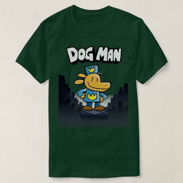 Dog Man Kids Long Sleeve TShirt (Design Front)