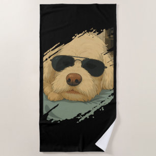 Dog Max Beach Towel