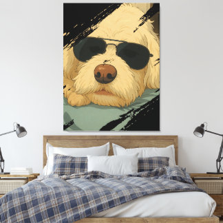 Dog Max Canvas Print