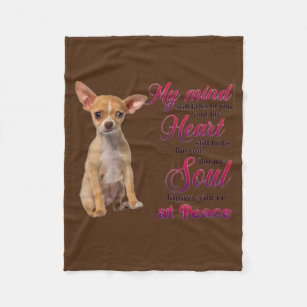 Dog Memorial Dog Mom Dog Dad Dog Lover Gift  Fleece Blanket