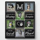 Dog Memorial Gift - Pet Loss Monogram Dog Keepsake