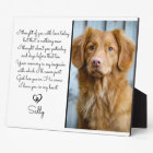 Dog Memorial Gift - Pet Loss Sympathy Quote