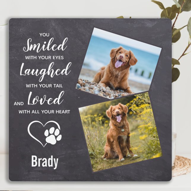 Dog Memorial Gift- Sympathy Dog Pet Loss Keepsake Plaque (Creator Uploaded)