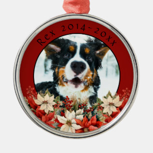 Dog memorial  metal tree decoration