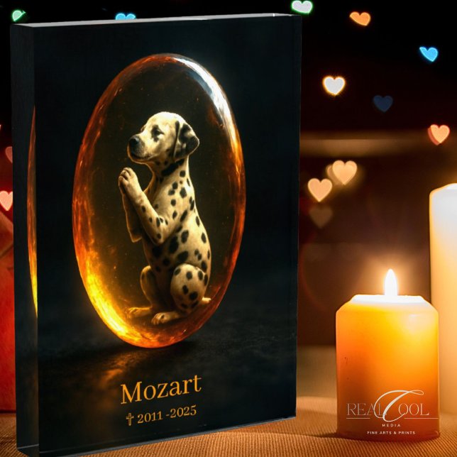 Dog Memorial Photo Block - Dalmatian  (Creator Uploaded)