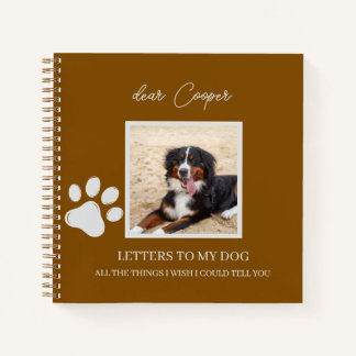 Dog Memorial Remembrance Pet Loss Grief Journal