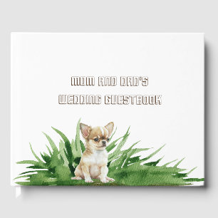 Dog Mom and Dad's Wedding Guest Book