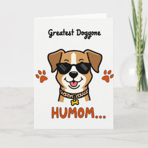 Dog Mom Appreciation Card
