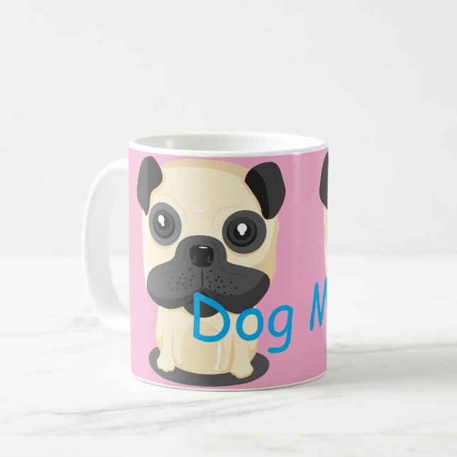 Dog Mom Coffee Mug (Front Left)