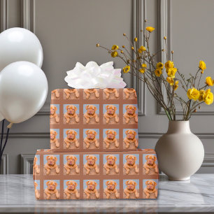 Dog Mom Custom Photo Wrapping Paper