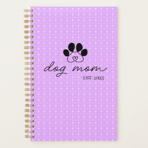 dog mom customizable planner