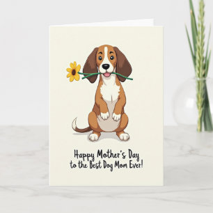 Dog Mom Floral Gift Card