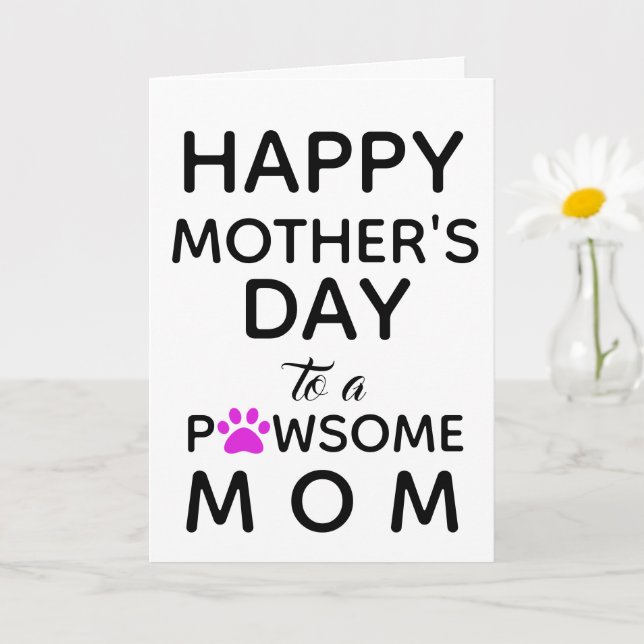 Dog Mom From the Dog Mother's Day Card (Small Plant)