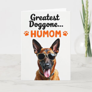 Dog Mom Happy Day Message Card