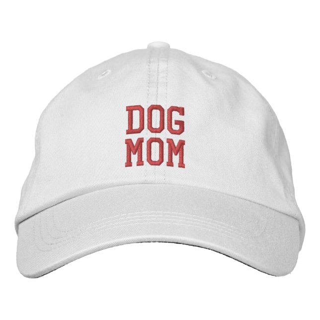 DOG MOM HAT CAP USA (Front)