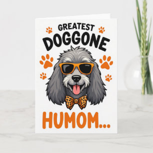 Dog Mom Illustration Card
