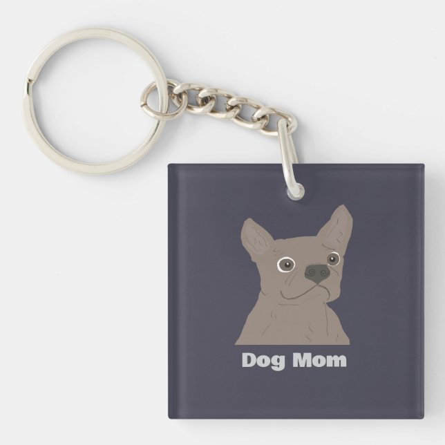 Dog Mom Key Ring (Front)