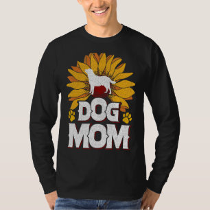 Dog Mom Sunflowers Dog  Dog fan Doggie Dogs Mom T-Shirt