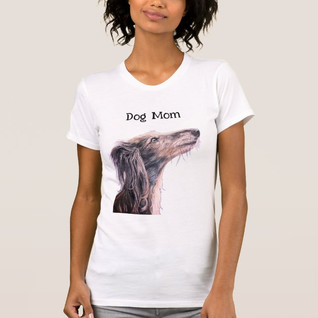Dog Mom T Shirt (Front)