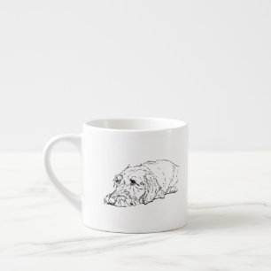 Dog Mom, Wire Haired Dachshund - Cute  Espresso Cup