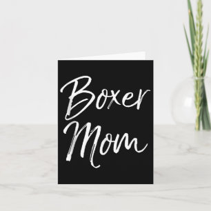 Dog Mother Gift Boxing Mother's Day Quote Cute Box Card