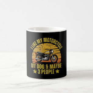 Dog Motorcycle Coffee Mug