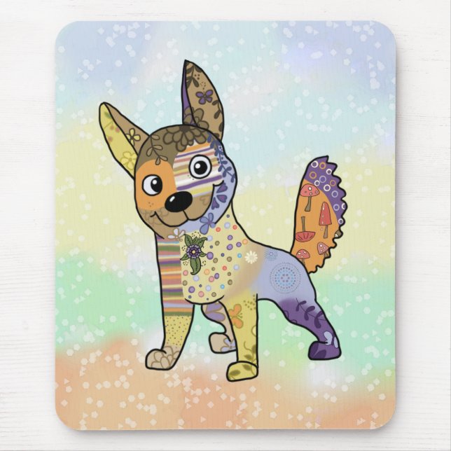 dog mouse pad (Front)