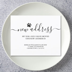 Dog Moving Announcement