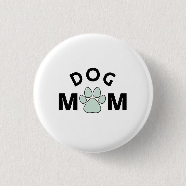 Dog Mum      3 Cm Round Badge (Front)
