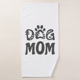 Dog Mum Bath Towel