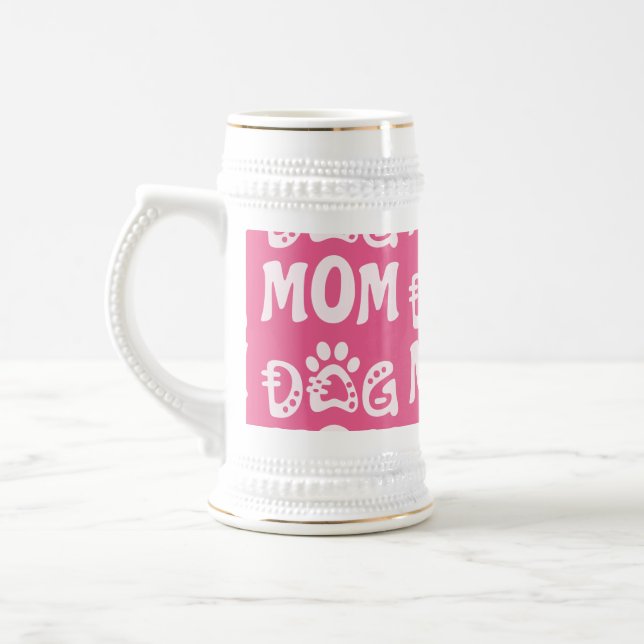 Dog Mum Beer Stein (Left)
