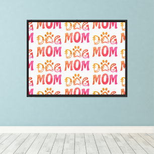 Dog Mum Canvas Print