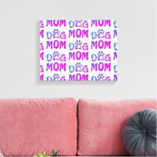 Dog Mum Canvas Print
