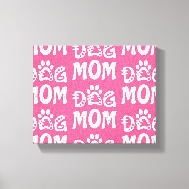 Dog Mum Canvas Print (Front)