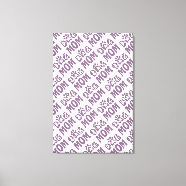 Dog Mum Canvas Print (Front)