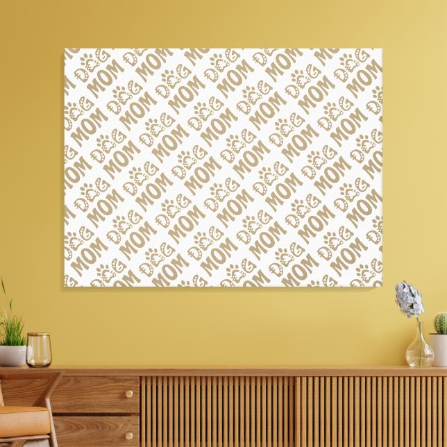 Dog Mum Canvas Print (Insitu(LivingRoom))