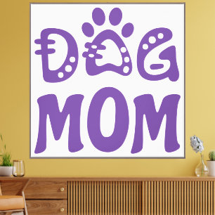 Dog Mum Canvas Print