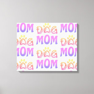 Dog Mum Canvas Print