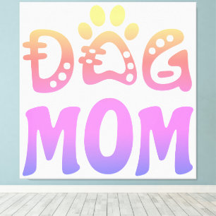 Dog Mum Canvas Print
