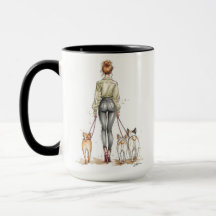 Dog Mum Coffee Mug | Stylish Dog Walker Fashion