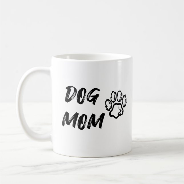 Dog Mum Coffee Mug - White (Left)