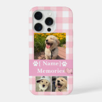 Dog Mum Custom Name Photo Collage Memories