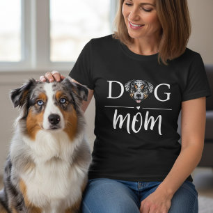 Dog Mum Cute Australian Shepherd T-Shirt