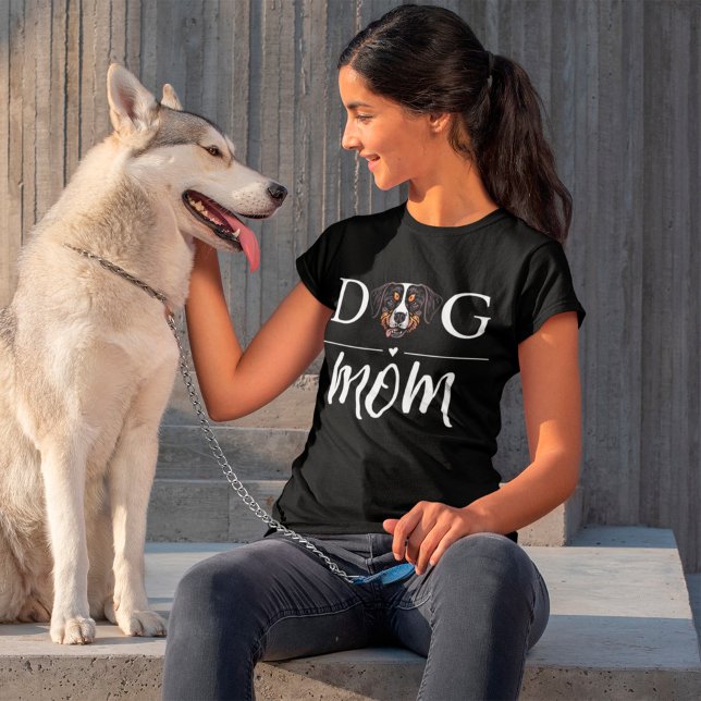 Dog Mum Cute Bernese Mountain T-Shirt (Creator Uploaded)